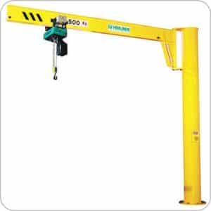 Floor Mounted Jib Cranes – Absolute Handling Systems